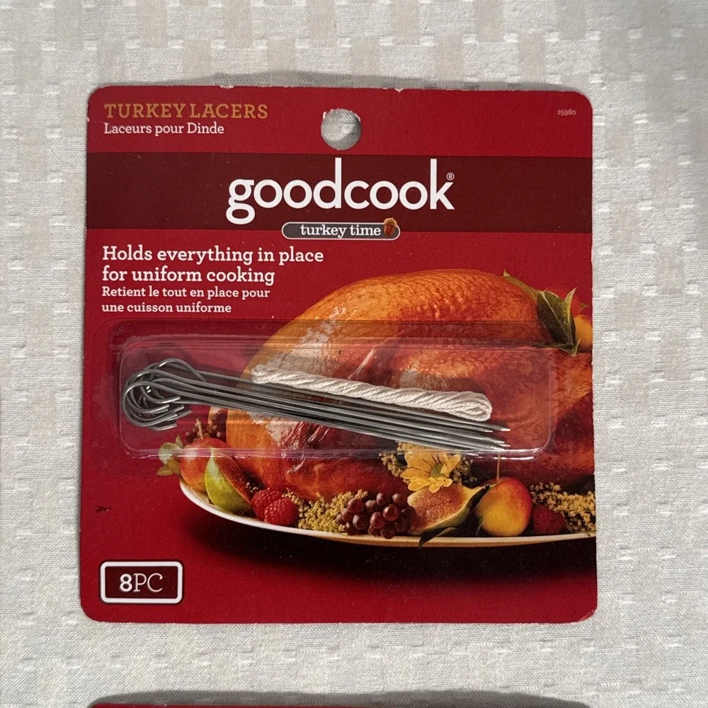 Good Cook Turkey Pop Up Timers 1 Pack and 4 Packs Turkey Lacers Thanksgiving New